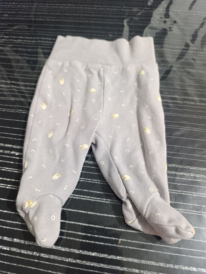 Lot de 2 pantalons bébé 1 mois - photo numéro 2