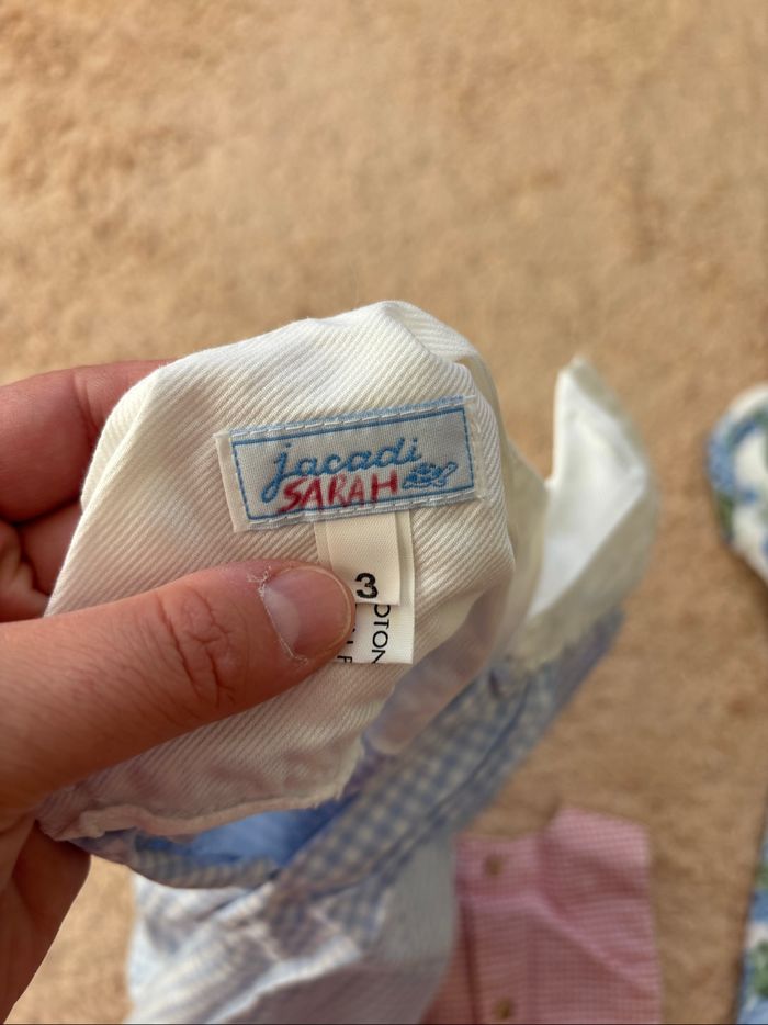 Lot de barboteuses vintages 3 et 6 mois - photo numéro 4