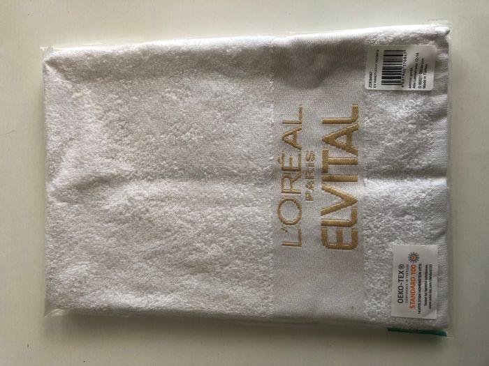 Serviette de bain, l'Oréal