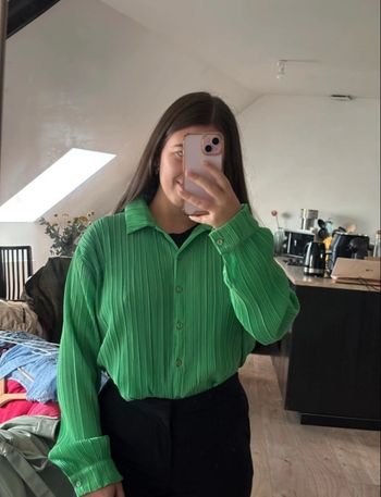 Chemise verte