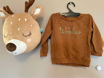 Sweat en coton Louis et Louise