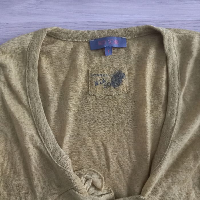 Gilet femme moutarde Mia Soana taille S - photo numéro 2