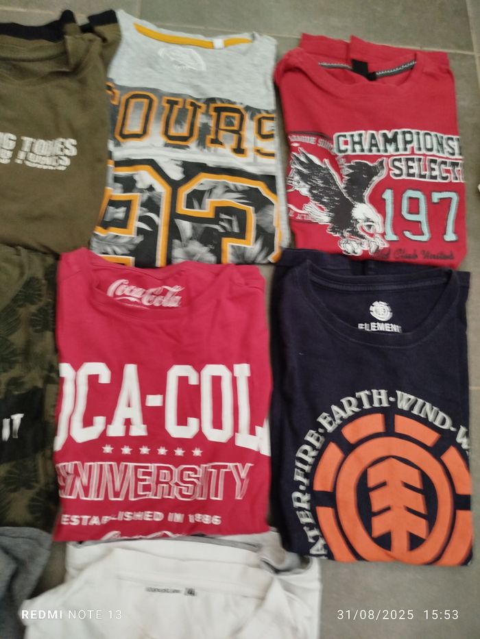Lot 11 Tshirts 14 ans - photo numéro 3
