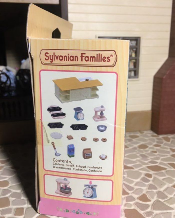 Sylvanian families kitchen island 5442 - photo numéro 9