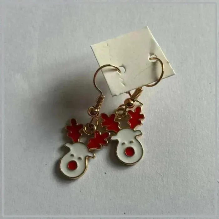 Boucle d'oreille rennes - photo numéro 4
