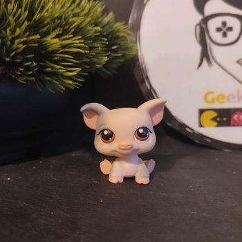 Littlest Petshop LPS Pig Cochon 276 Valentine Authentic Original Pet Shop