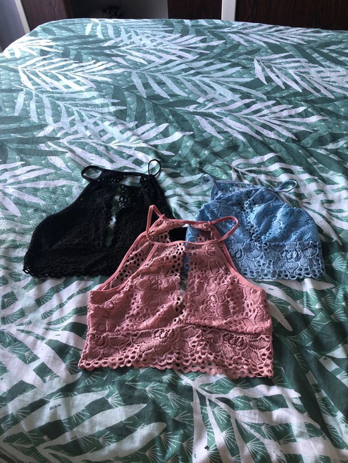 Lot de 3 brassières
