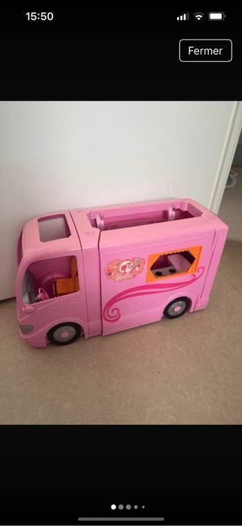Camping car Barbie