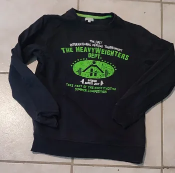 Sweat garçon 11 12 ans Heavy weighters