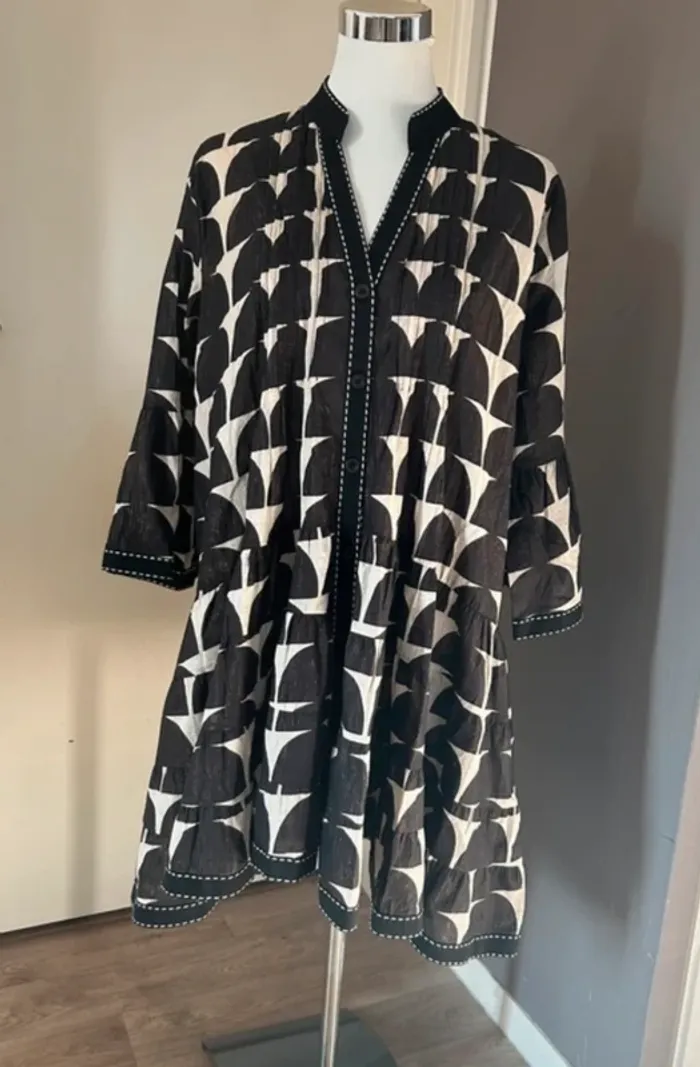 Free by YYDS  robe ample imprimée femme, taille 38