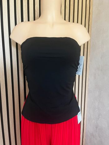 Bustier noir à coques