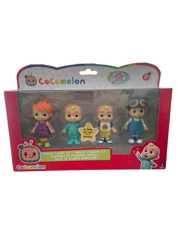 Coffret Cocomelon Ensemble de 4 figurines famille Jazwares neuf