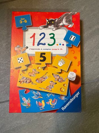 123. J’apprends à compter jusqu’à 10 RavensBurger.
