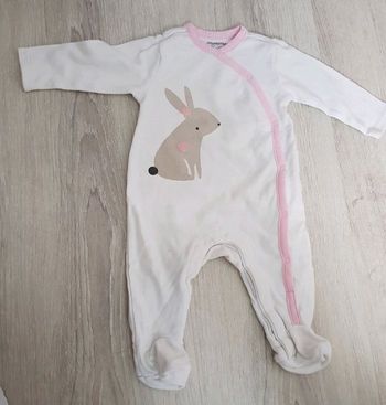 Pyjama fille orchestra 6 mois motif lapin