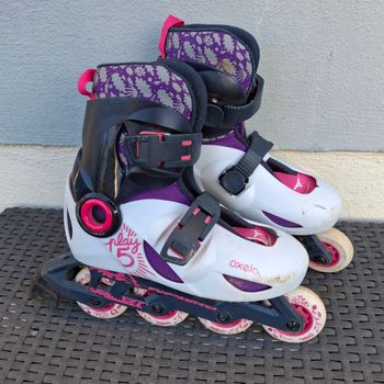 Roller enfant Decathlon Oxelo Play5 taille 30-32