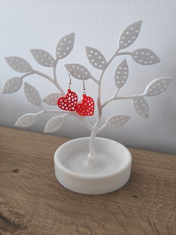 Boucles d'oreilles impression 3D 