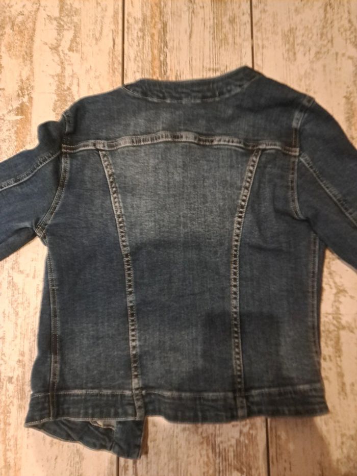 Veste strass en jeans - photo numéro 7