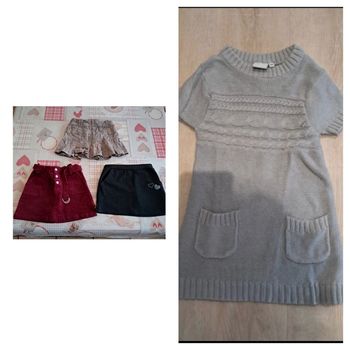 Lot de robes et jupes 6 ans neuves et tbe