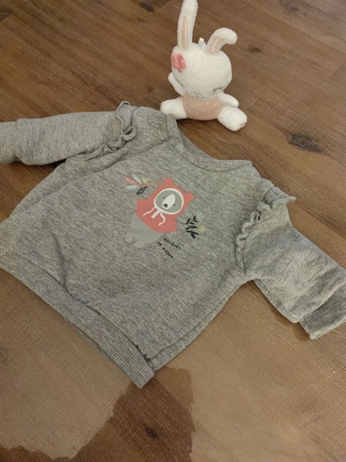 Petit pull gris