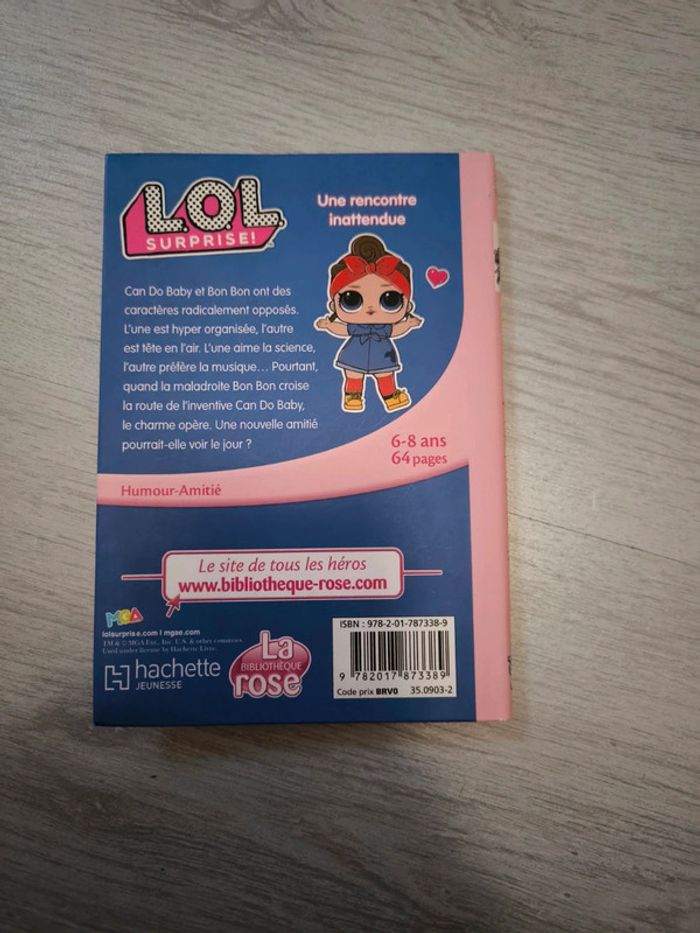 Livre LOL bibliothèque rose - photo numéro 2
