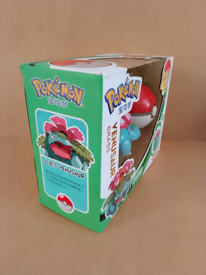 figurine pokémon pokéball venusaur grass nintendo neuve en boite - photo numéro 9