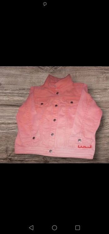 Veste en jeans lulu castagnettte 24 mois fille