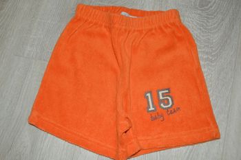 Short éponge 12 mois - 1 an In Extenso