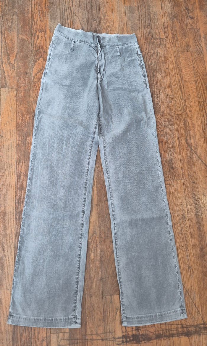 Pantalon Vanessa Bruno gris style chino taille 27 (36/S) femme - photo numéro 6