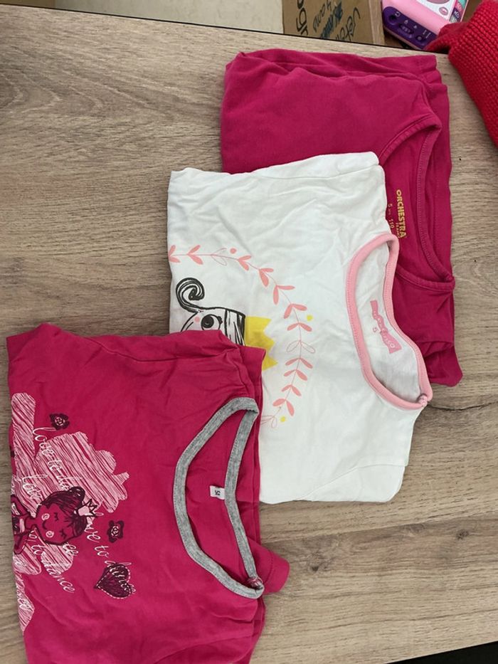 Lot 3 t-shirt manche longues