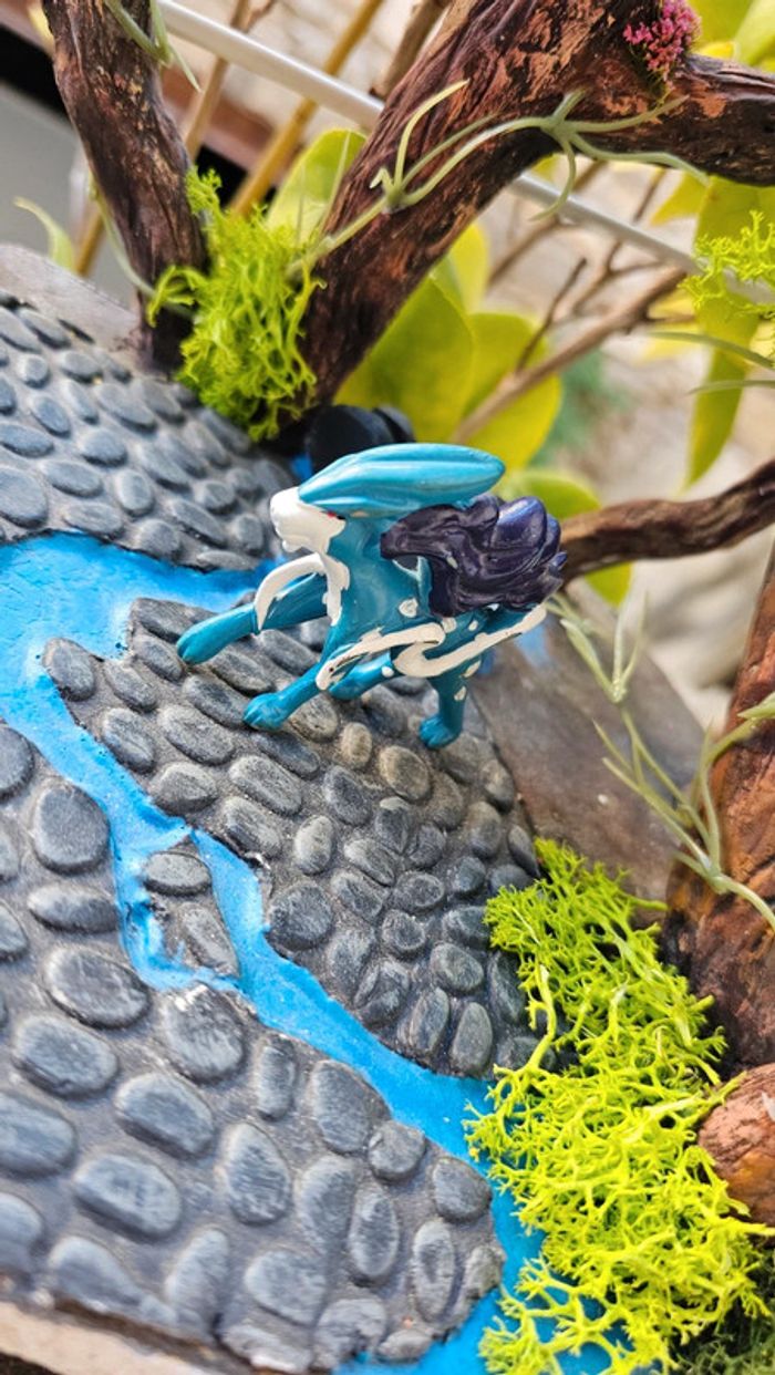 Super figurine Pokemon Nintendo tomy C.G.T.S.J suicune - photo numéro 4