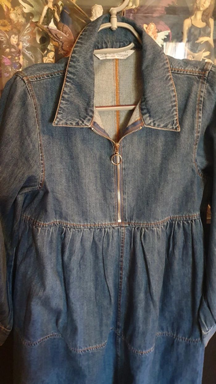 Robe en jeans taille 40 primark - photo numéro 3