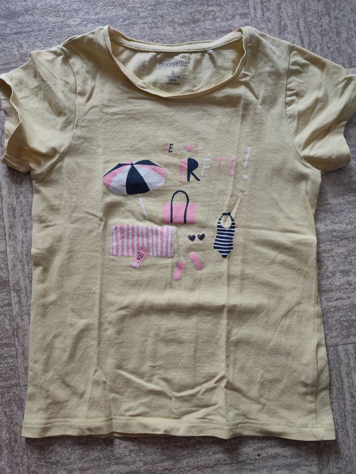 T-shirt fille 8 ans