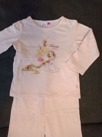 Pyjama léger rose princesse Disney