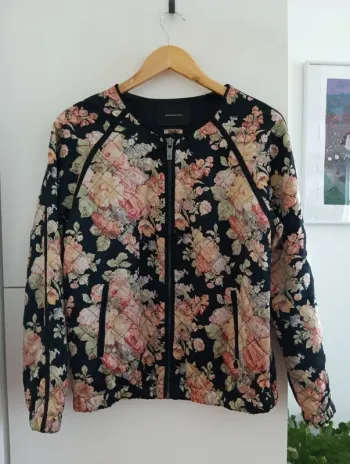 Veste matelassée fleurie maison scotch taille 2