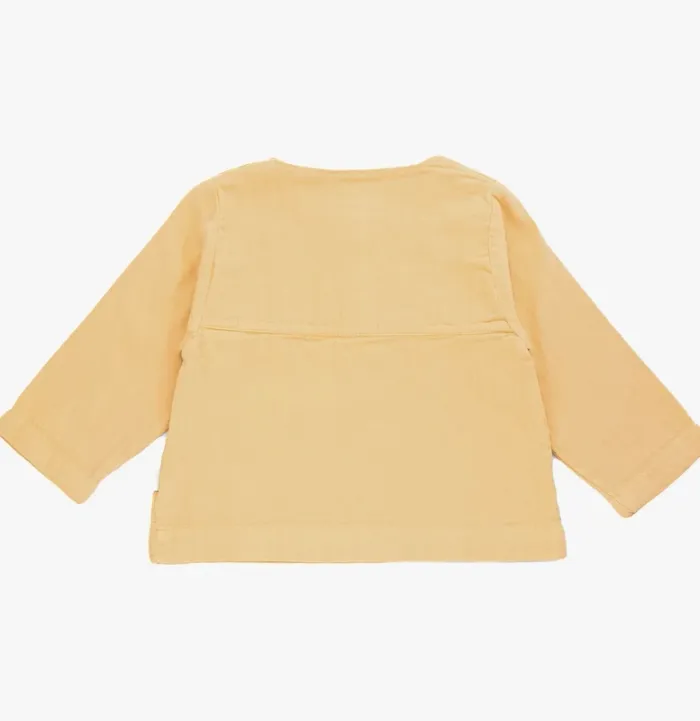 Blouse à manches longues 1 mois en coton bio Poudre Organic - photo numéro 2