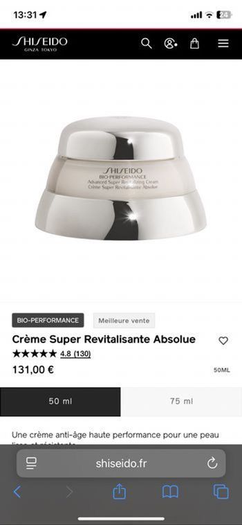 Shiseido bio performance