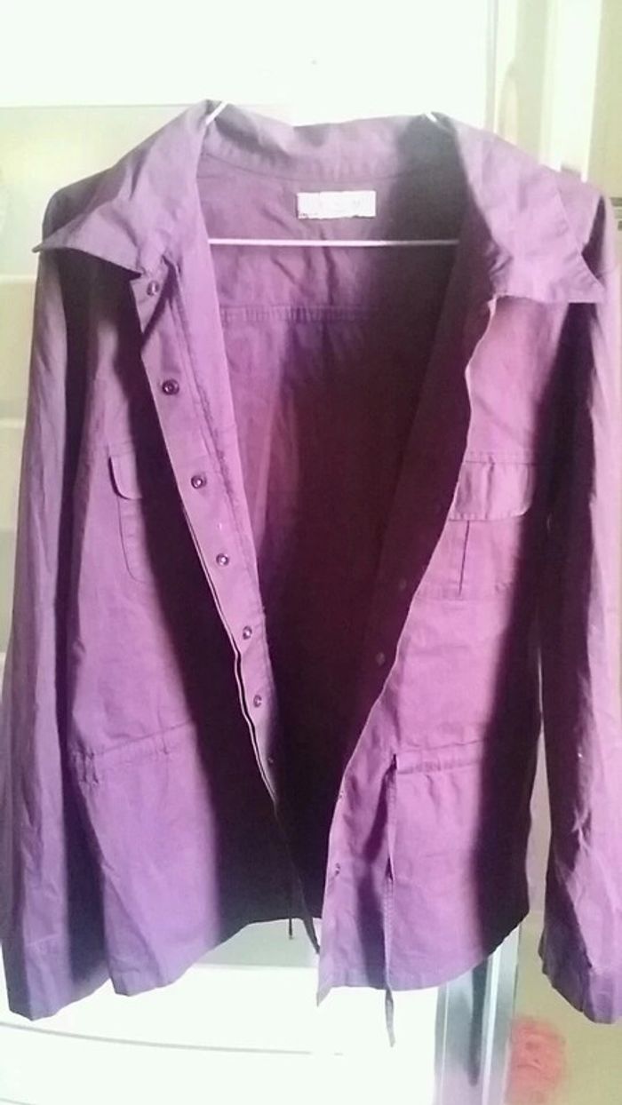 Chemise centrée ouverture pressions M/L - photo numéro 3