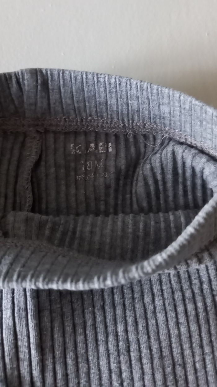 Legging gris Kiabi 18 mois - photo numéro 4