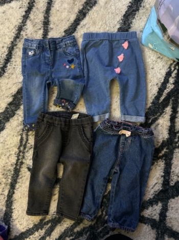 Jeans bébé fille