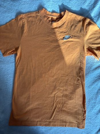 tee shirt manche courte nike orange taille S