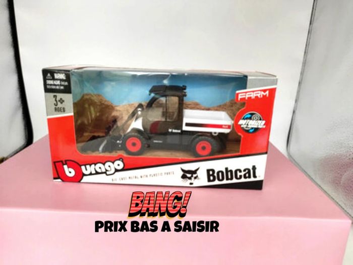 bobcat 4x4 toolcat 5600 with pallet fork bburago