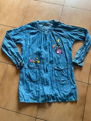 Chemise en jeans fille 10 ans