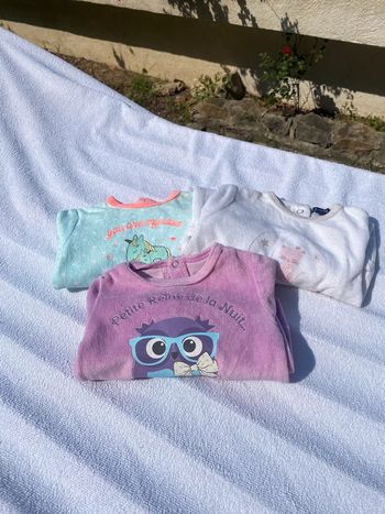 Lot pyjamas bébé 3 mois