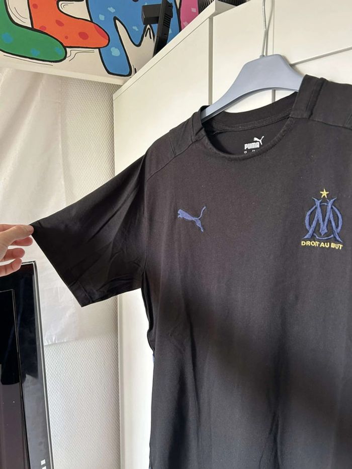 T-shirt à manches courtes foot Olympique de Marseille en coton - photo numéro 7