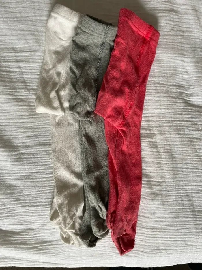 Lot 3 collants La Redoute 19/22