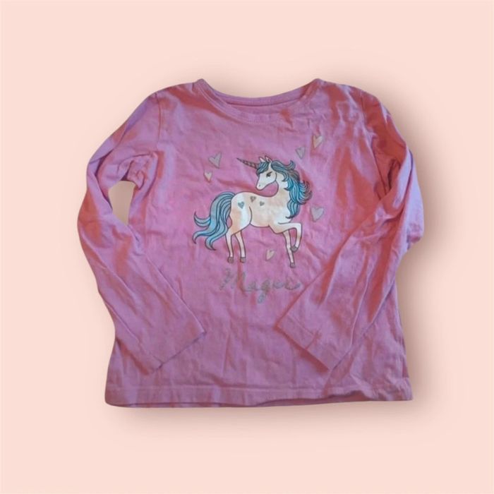 🤎 Tshirt manche longue taille 6/7 ans Primark 🩷