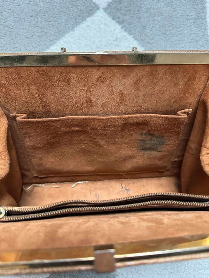 Sac à main en cuir vintage - photo numéro 7