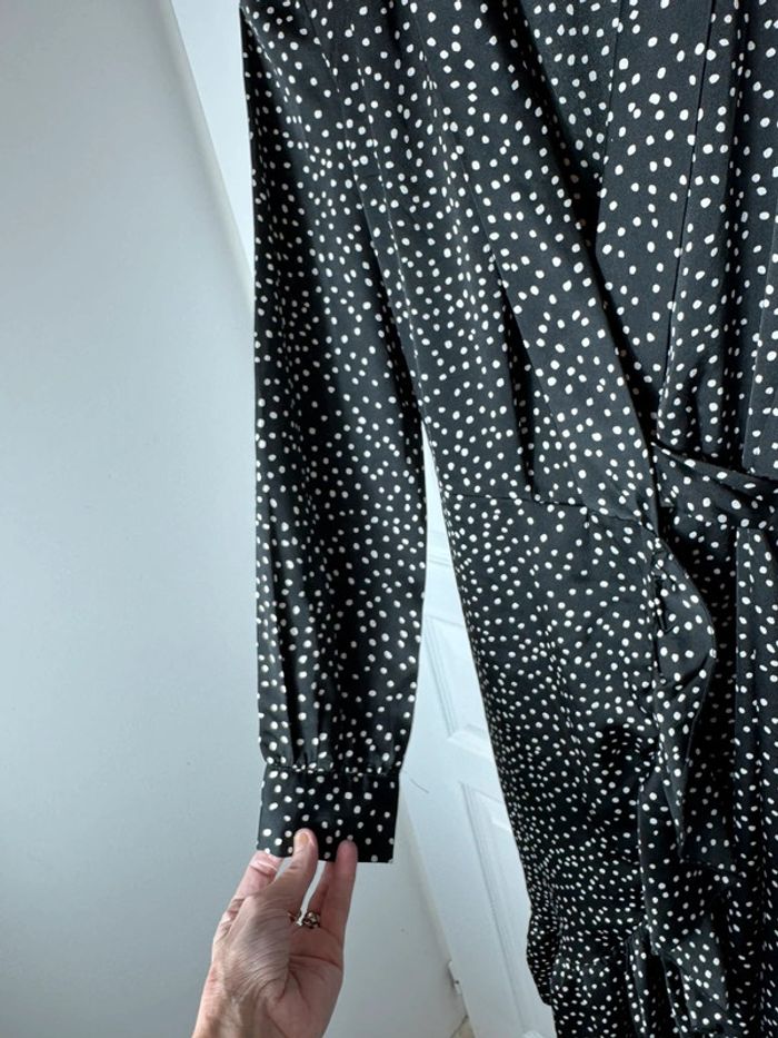 Robe croisée manches longues - photo numéro 4