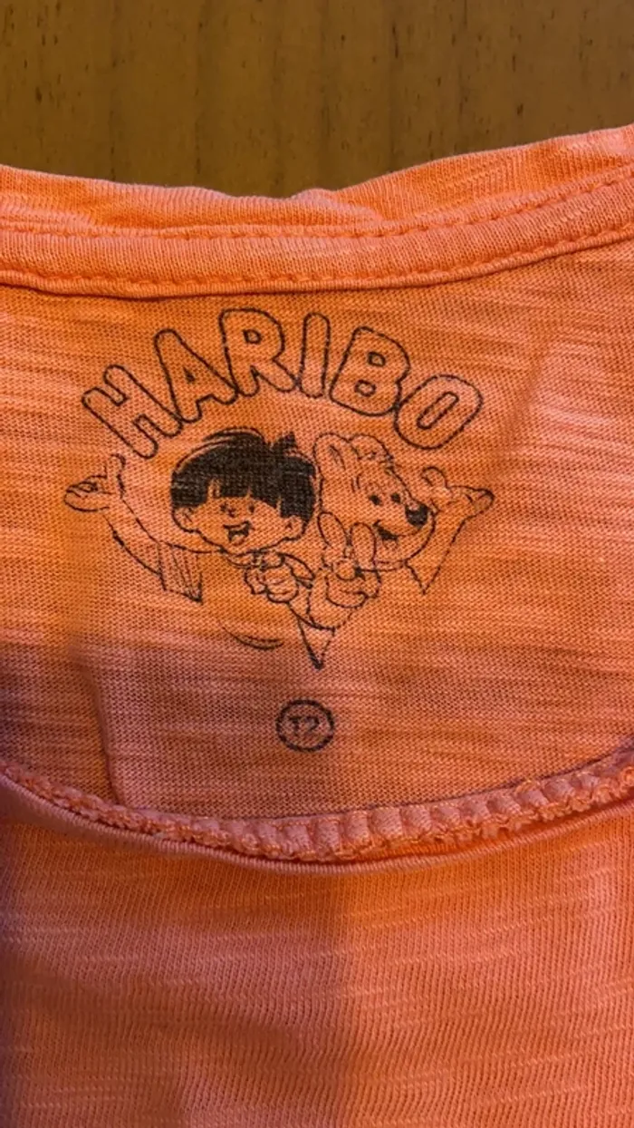 T-shirt peace Haribo taille 38 - photo numéro 3
