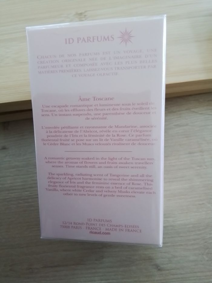 Parfum Âme Toscane ID Parfum Paris - photo numéro 3